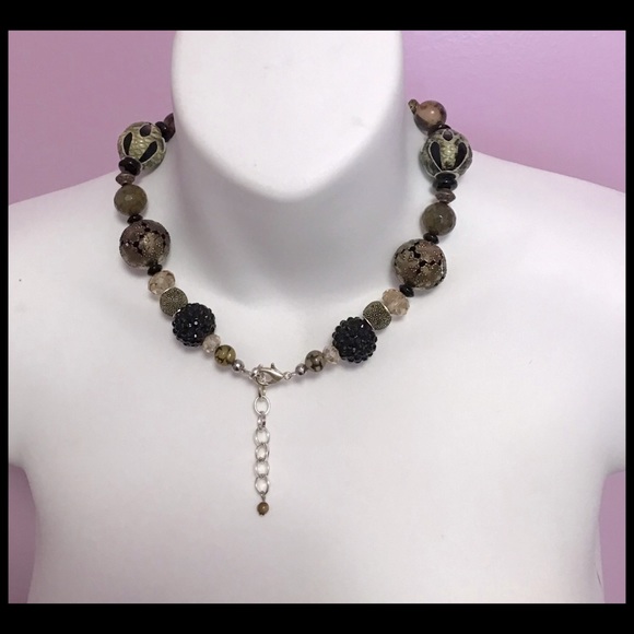 Artisan Crafted 16” Baubles Necklace & Matching Bracelet - Picture 8 of 8